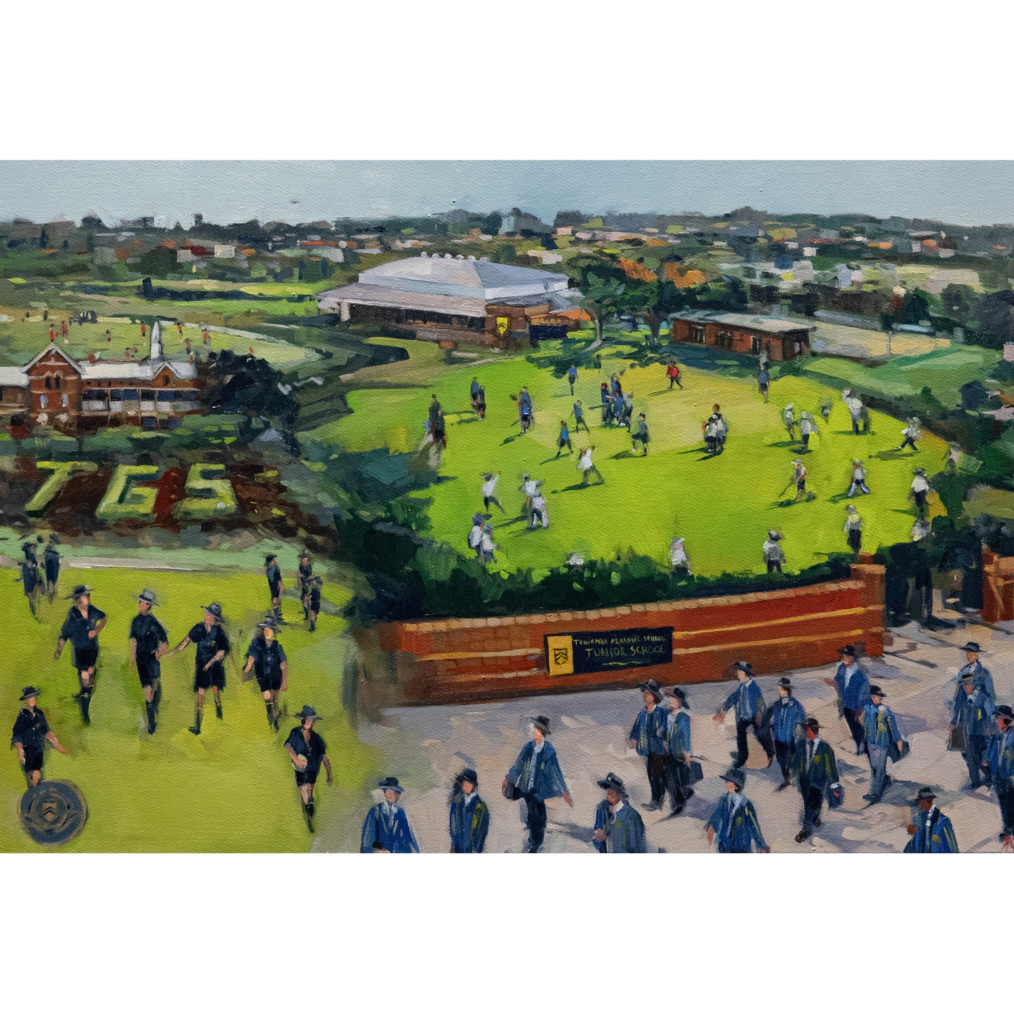 Grammar 150 Art Prize print by Zory McGrath