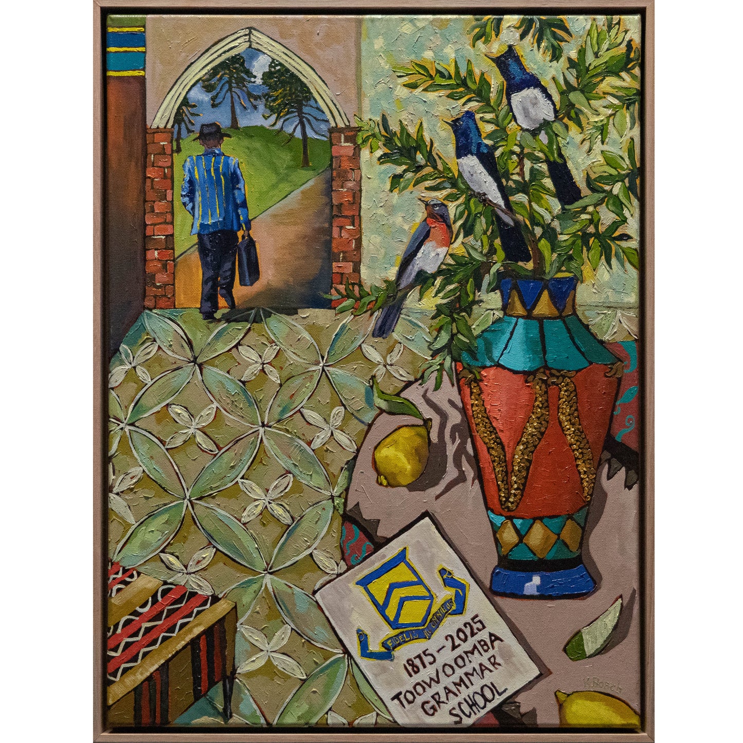 Grammar 150 Art Prize print by Kobie Bosch